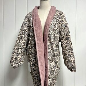 Current Air Reversable Corduroy Quilted Jacket